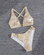 Diseño de Bikini con Cierre Metálico