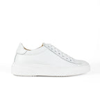 Zapatillas Londres de piel blanca