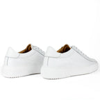 Zapatillas Londres de piel blanca
