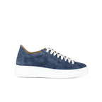 Zapatillas Londres de ante vaquero