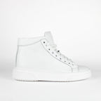 Zapatillas 170 de piel blanca