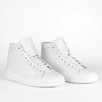 Zapatillas 170 de piel blanca