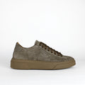 Zapatillas Londres de ante color topo