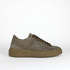 Zapatillas Londres de ante color topo