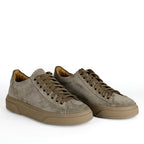 Zapatillas Londres de ante color topo