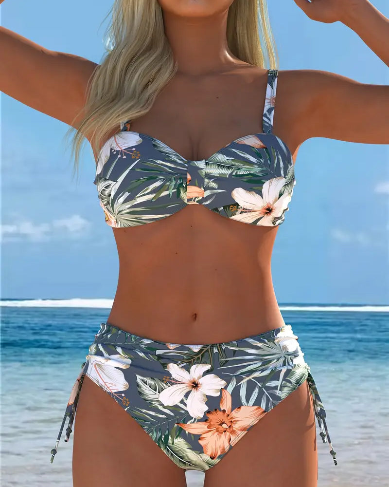 Bikini de Dos Piezas con Estampado – Estiloso