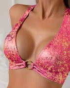Diseño de Bikini con Cierre Metálico
