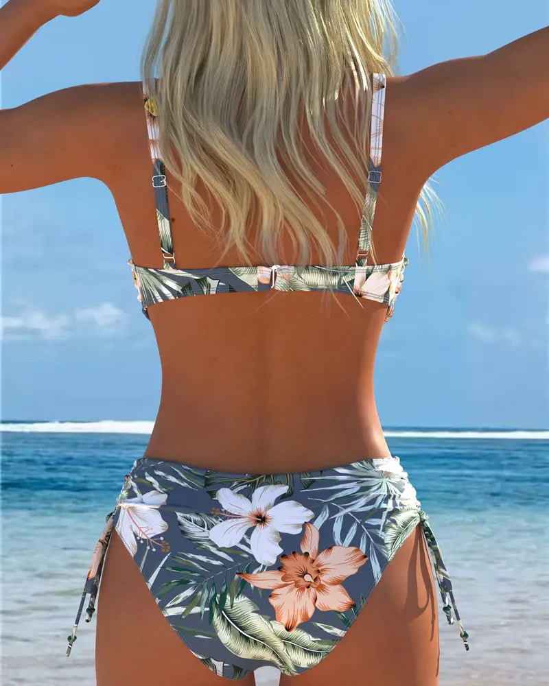 Bikini de Dos Piezas con Estampado – Estiloso