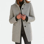 Tessa - Chaqueta de Mujer con Cuello Alto