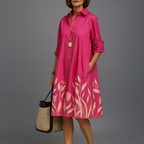 Naomi | Vestido midi cuidado y estiloso