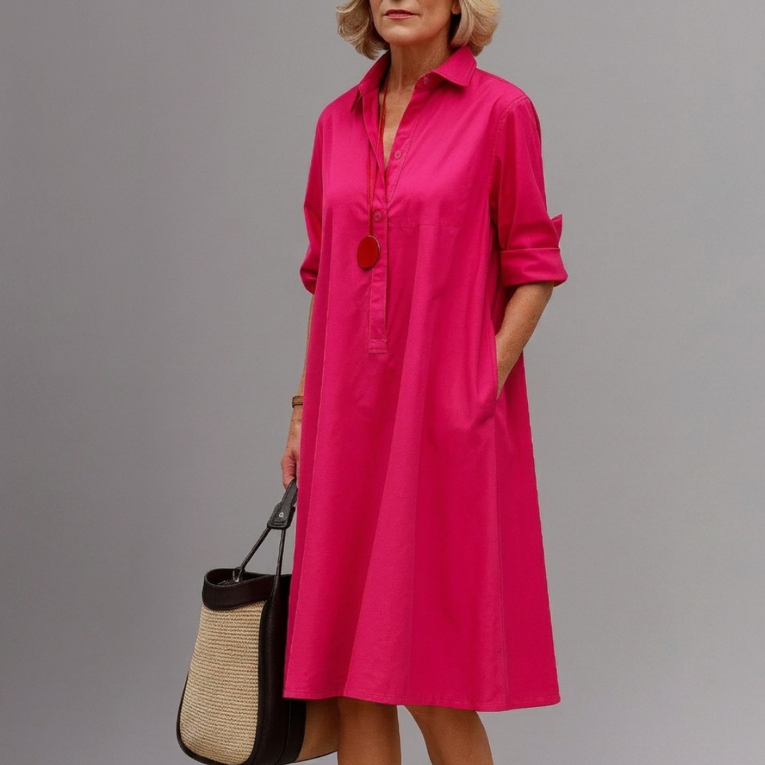 Naomi | Vestido midi cuidado y estiloso
