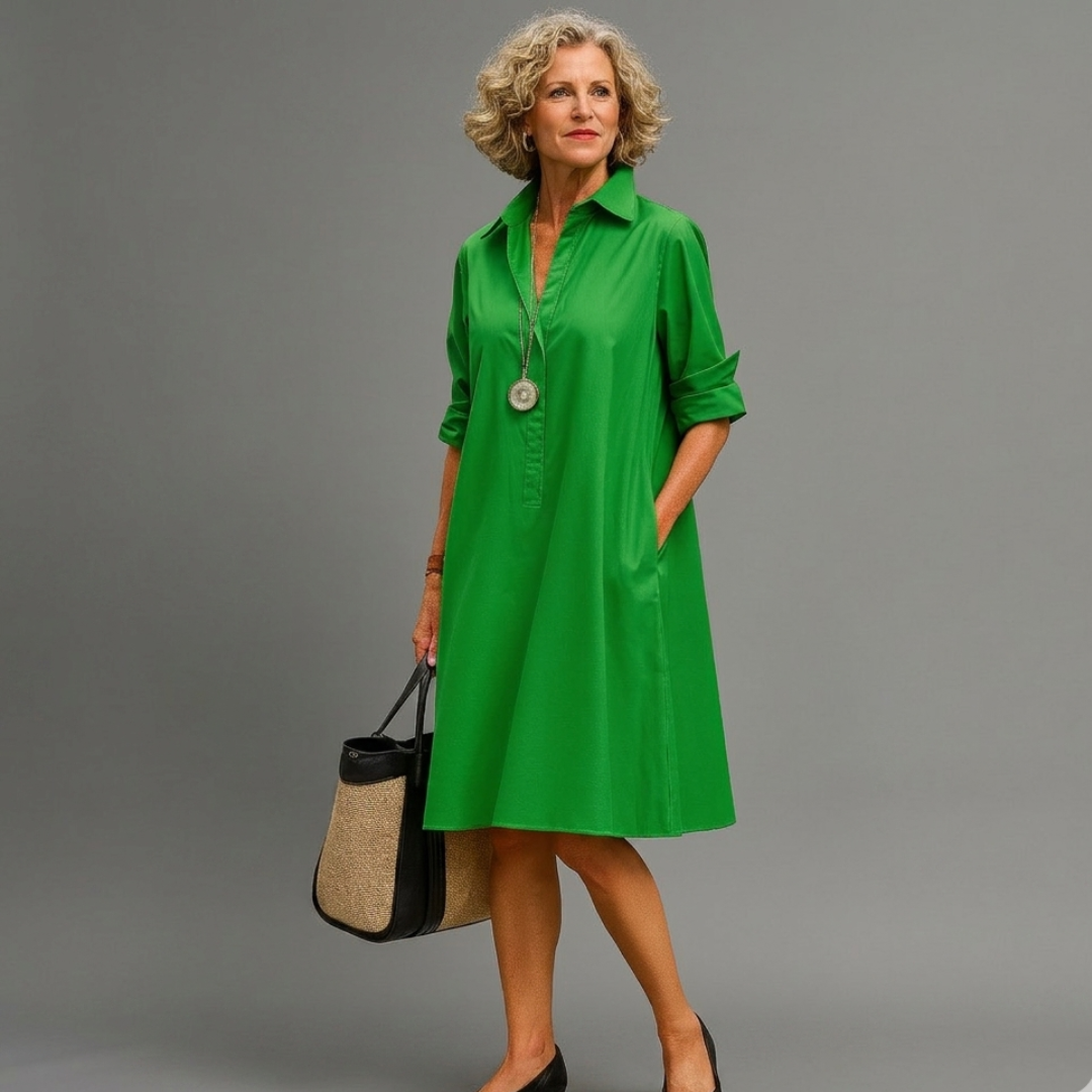 Naomi | Vestido midi cuidado y estiloso