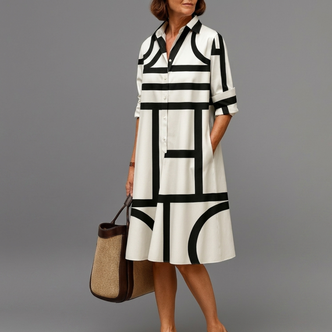 Naomi | Vestido midi cuidado y estiloso
