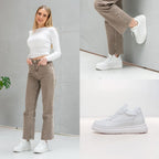 ZAPATOS DE TACÓN BLANCOS CON ESTILO