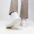 ZAPATOS DE TACÓN BLANCOS CON ESTILO