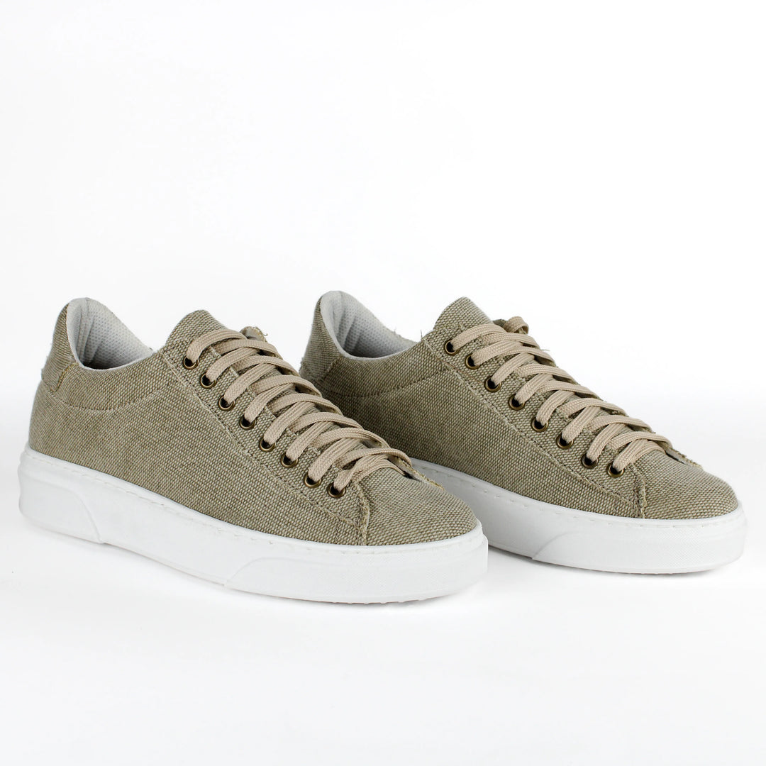 Zapatillas Londres de lona de algodón