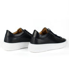 Zapatillas Londres de piel azul