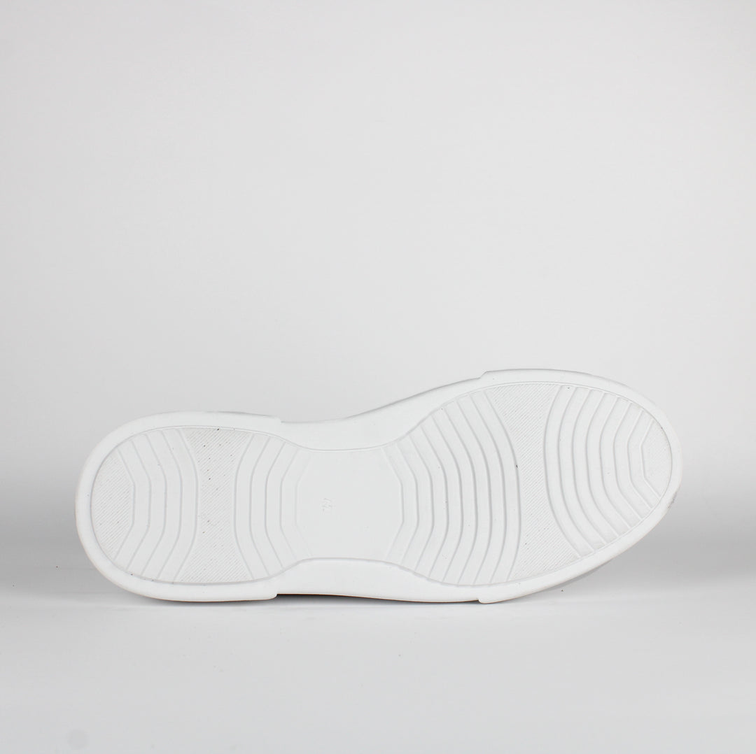 Zapatillas 170 de piel blanca