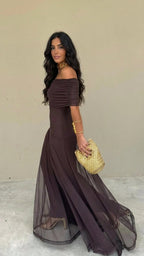 GIORGINA - Vestido largo de diseño