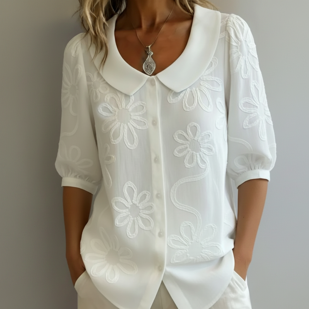 Eva - Blusa fiora elegante