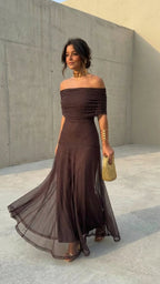 GIORGINA - Vestido largo de diseño