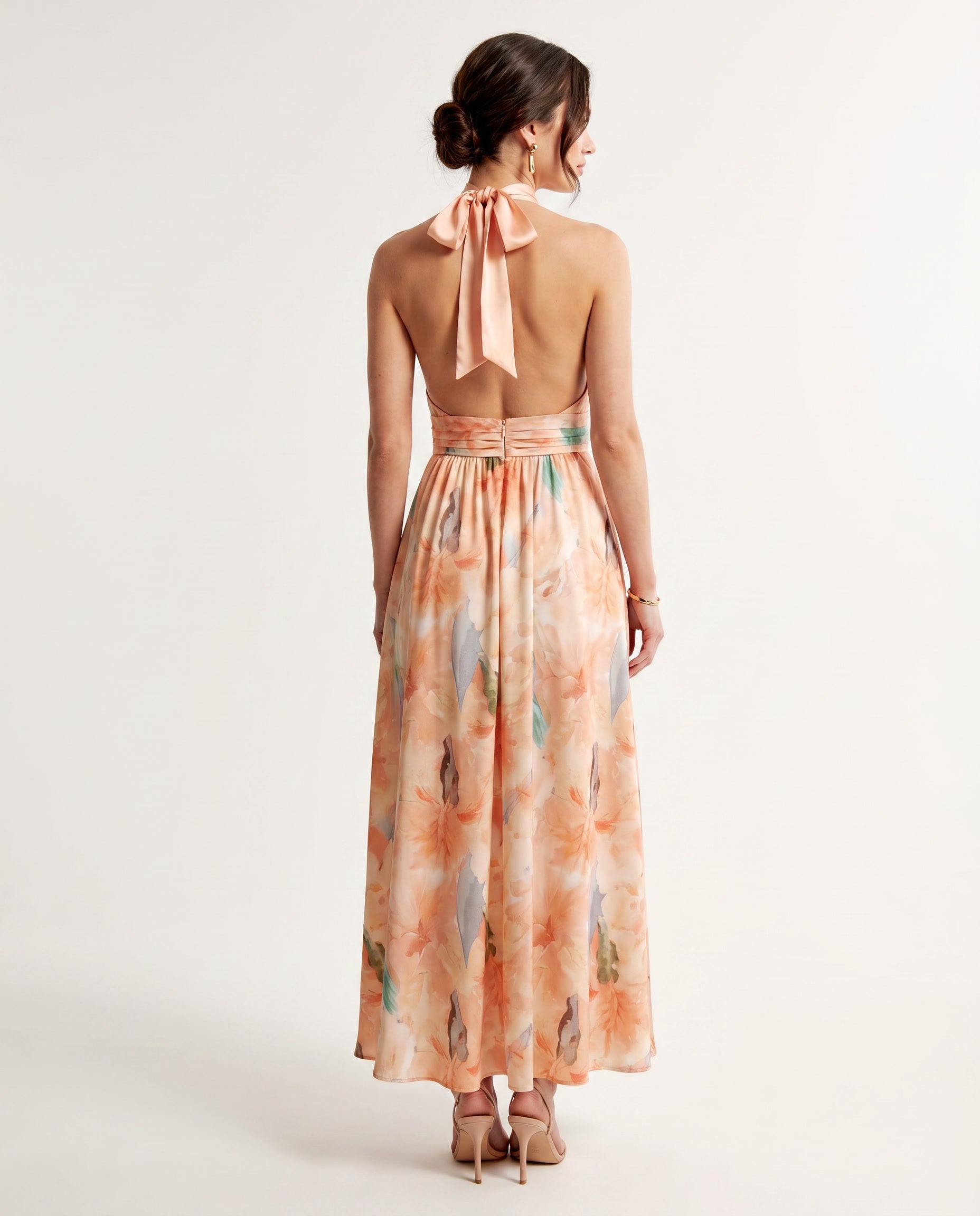 Lucia | Vestido Peach Hour