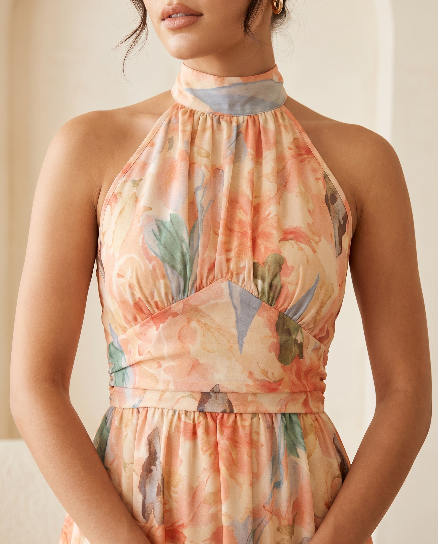 Lucia | Vestido Peach Hour