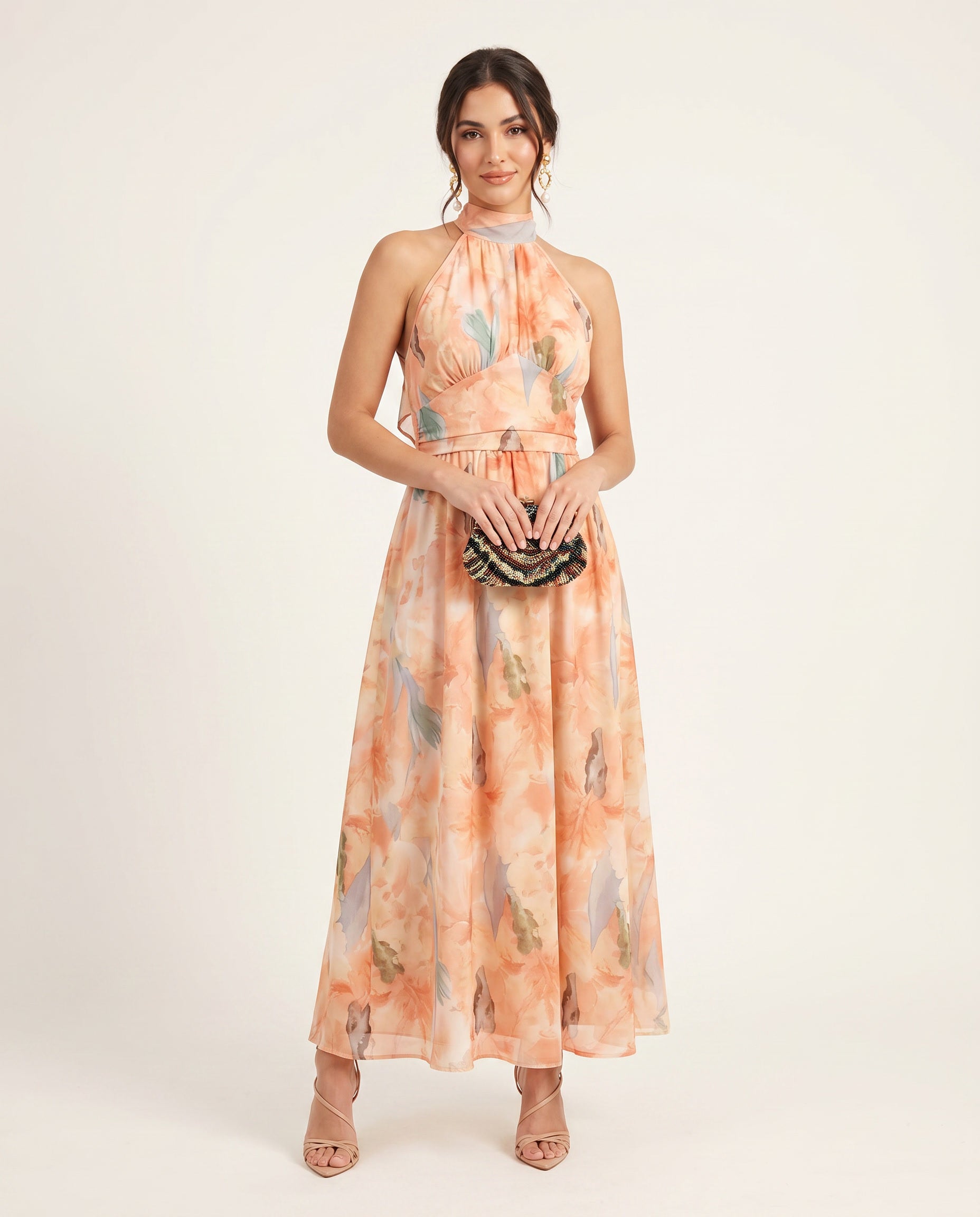Lucia | Vestido Peach Hour
