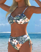 Bikini de Dos Piezas con Estampado – Estiloso