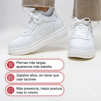 ZAPATOS DE TACÓN BLANCOS CON ESTILO