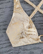 Diseño de Bikini con Cierre Metálico