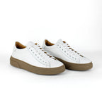 Zapatillas Londres de piel blanca