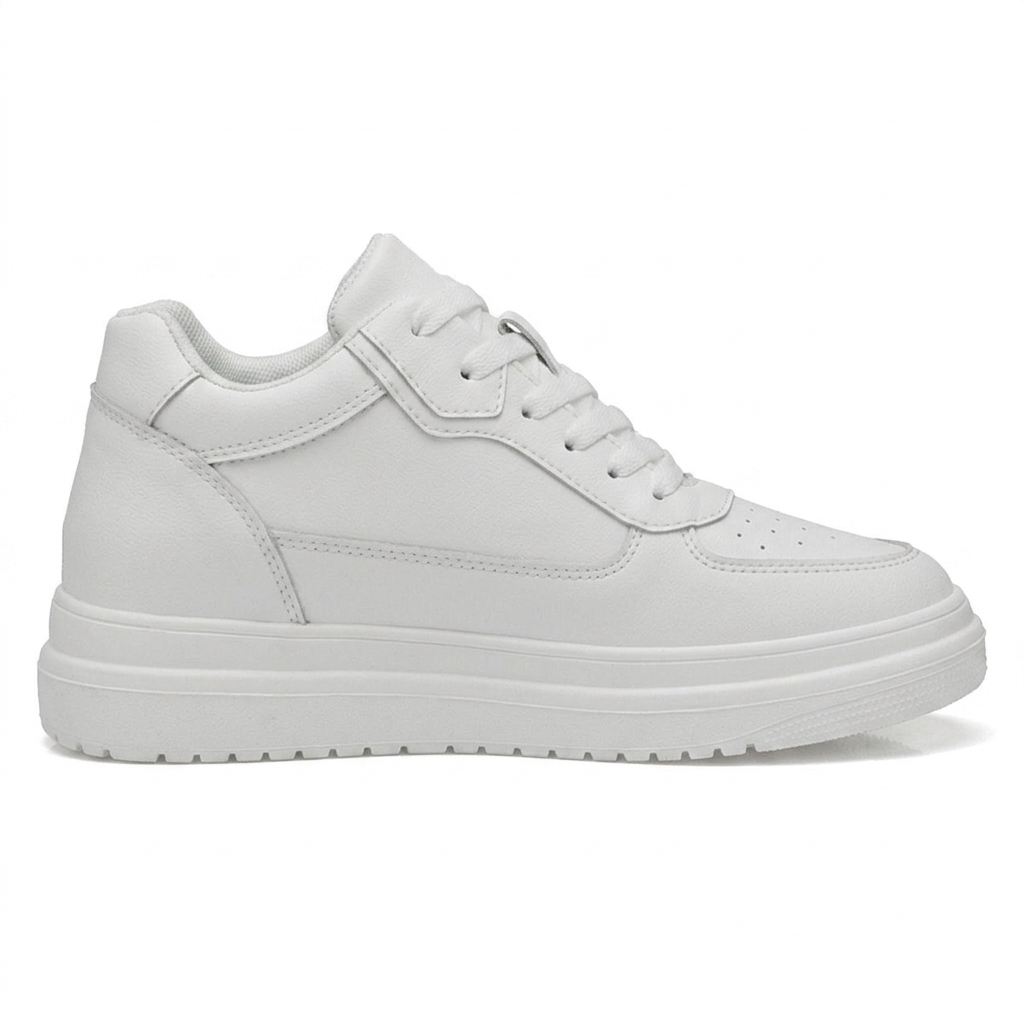 ZAPATOS DE TACÓN BLANCOS CON ESTILO
