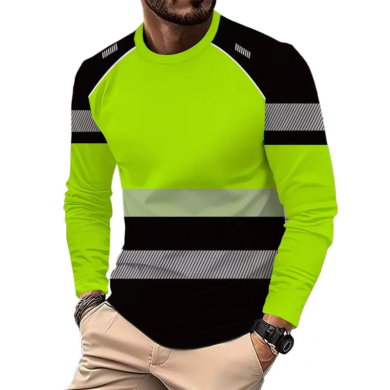 Camiseta deportiva de manga larga transpirable