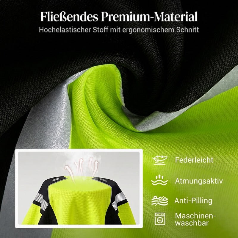 Camiseta deportiva de manga larga transpirable